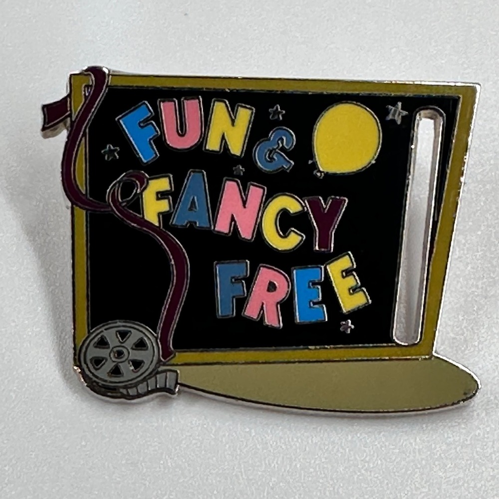 Disney Pin FUN & FANCY FREE 2010 LE 2000 Walt's Classics Collections LOGO SLIDER